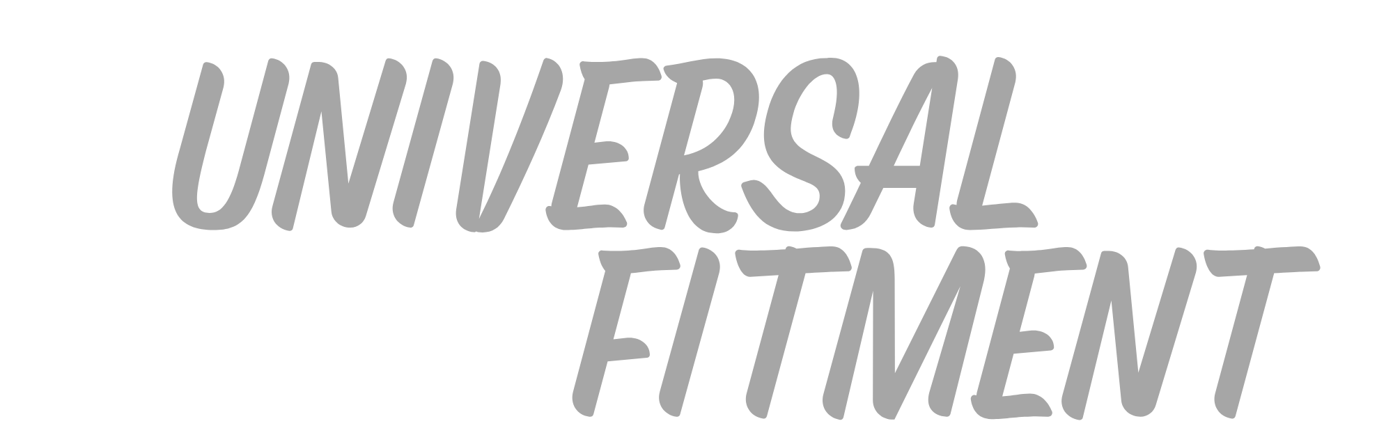 UNIVERSAL FITMENT SLAP STICKER - 7"