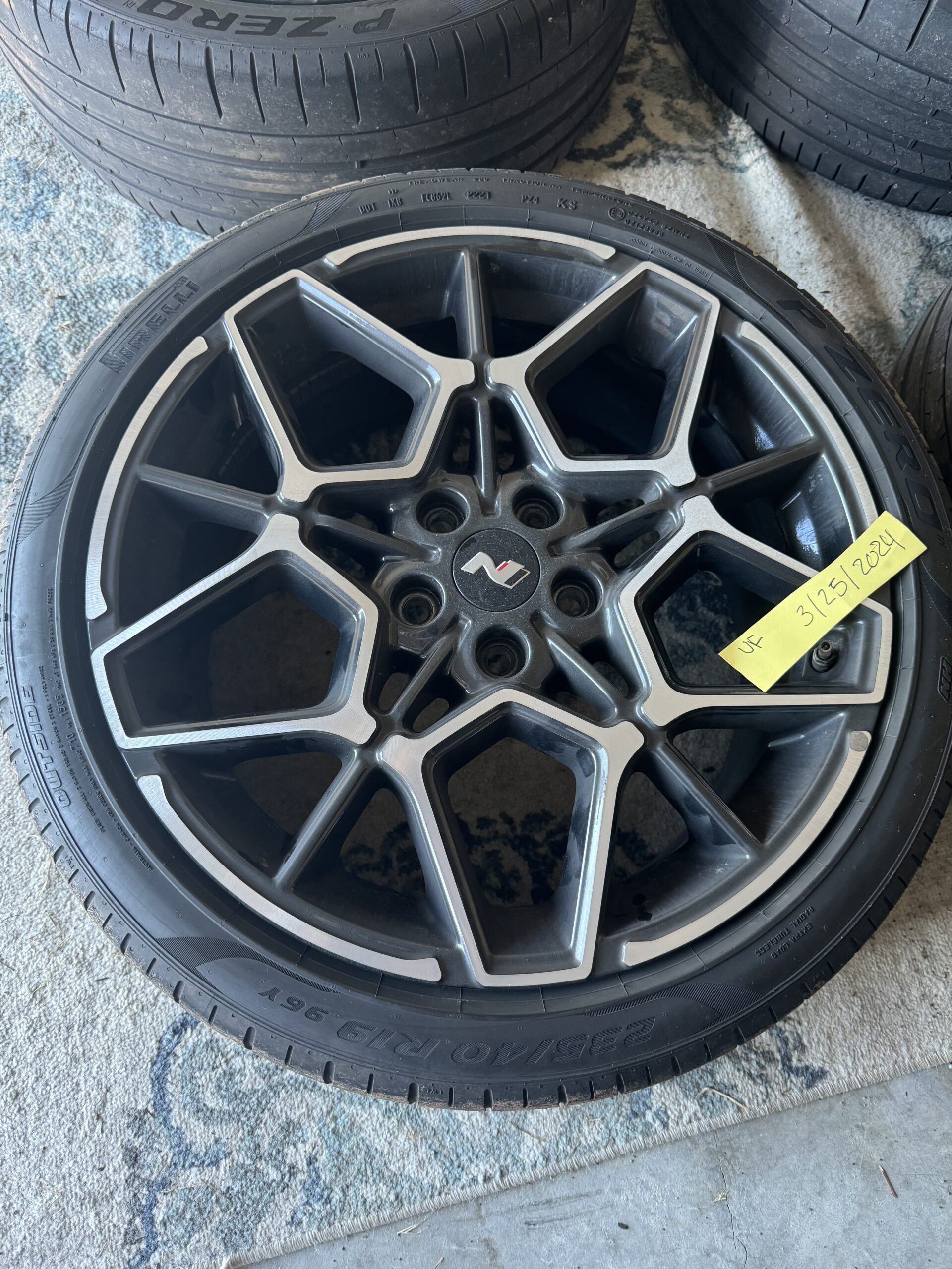 Hyundai Kona N OEM Wheels (USED SET) - Image 3