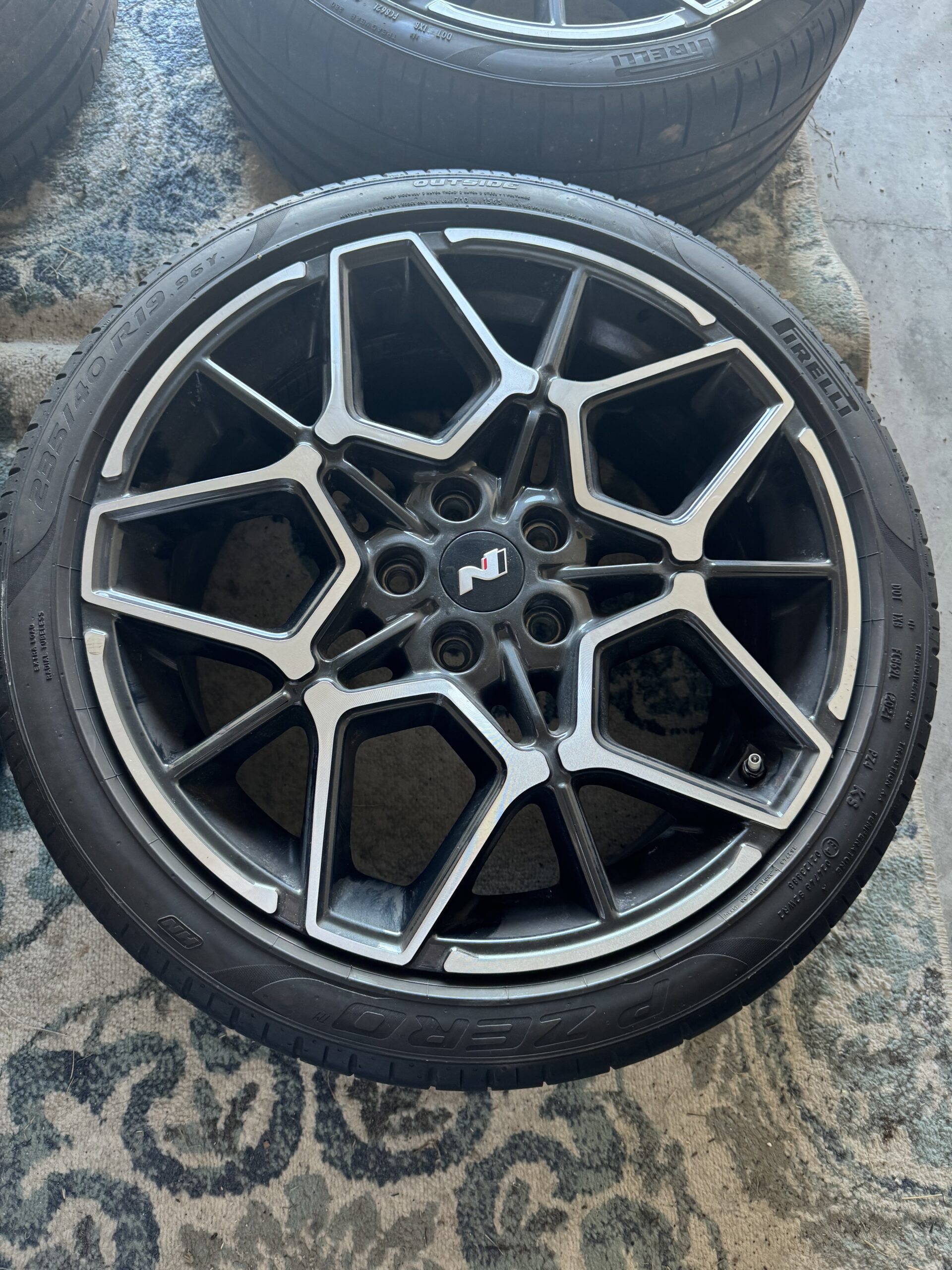 Hyundai Kona N OEM Wheels (USED SET) - Image 9